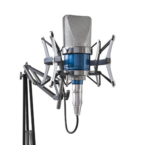 Microfone profissional para locução online